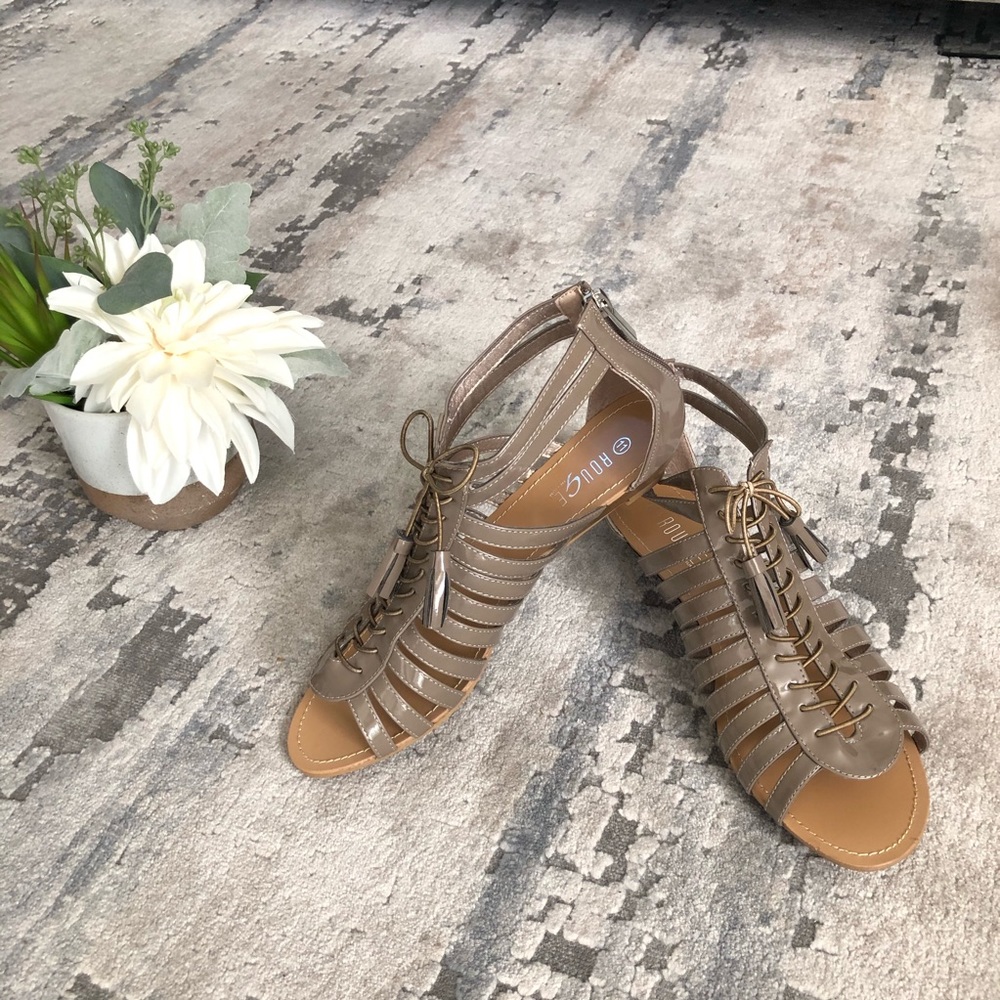 🍭Laced Sandals | NWT